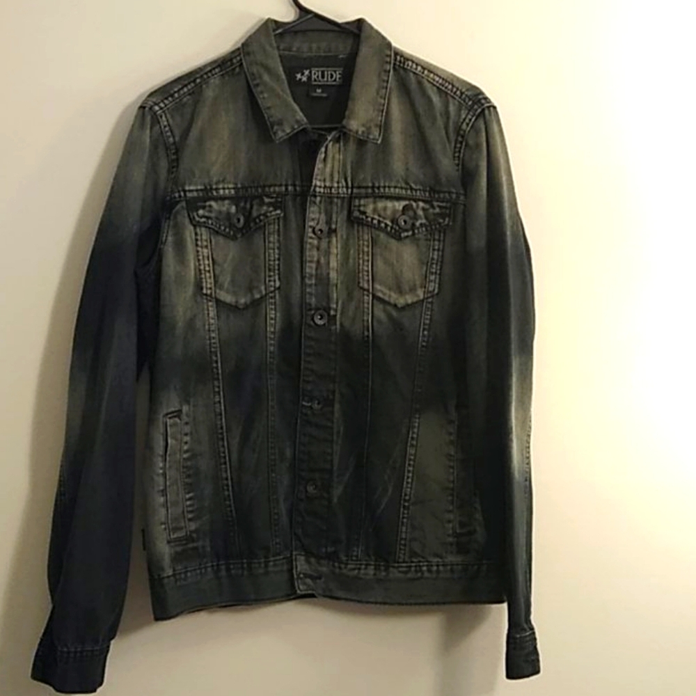 Rude Black Denim Jacket